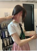 Y204_ピンクカラー×インナーカラー
