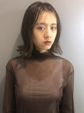 ラウンジ モリオ イケブクロ(Lounge MORIO Ikebukuro) 【morio池袋】カッコ可愛いシースルーバング外ハネボブ○