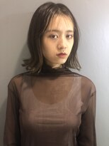 ラウンジ モリオ イケブクロ(Lounge MORIO Ikebukuro) 【morio池袋】カッコ可愛いシースルーバング外ハネボブ○