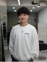 スラップス(SLAPS.)&nbsp;メンズ　束感ショート　刈り上げ　大野城　美容室