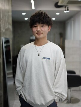 スラップス(SLAPS.) メンズ 束感ショート 刈り上げ 大野城 美容室