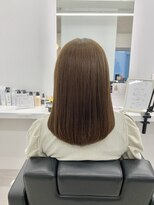 イレス 札幌駅南店(IRESU)&nbsp;ドレスへア/ショコラアッシュ/縮毛矯正・ストレート