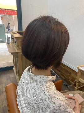 ブルーフォレスト(blue forest) 丸みショートボブ