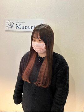 ヘアスタジオ マテリアル(hair studio Material) #プルエクステ#髪質改善#カラー