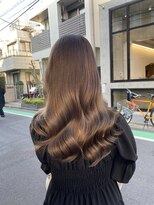 フリーラ 横浜(freera)&nbsp;黒髪/グレーベージュ/レイヤーロング/前髪パーマ[横浜駅]