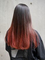ビュートリアム 梅田(BEAUTRIUM)&nbsp;暖色カラー/ロング/ぱっつん