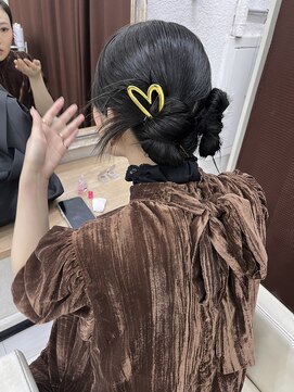 プティクローシェ バイ クオーレ(petite cloche by CUORE) 結婚式ヘア カチモリヘア