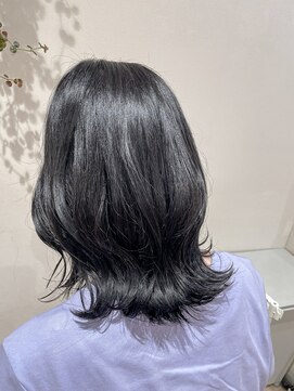 ゼスト 中野店(ZEST) 【ZEST中野/中嶋一華】暗髪カラー