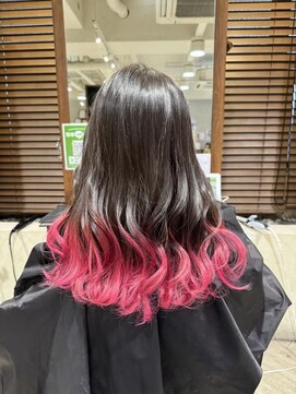 リー ヴィータ 上新庄(Lee Vita) キッズカットキッズカラーグラデーション