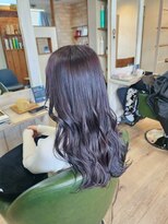 シャイン(SHINE) グレージュ×パープル