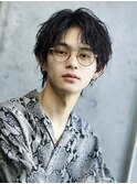 セクシーウェット質感【ルーズスパイラルウルフパーマ】
