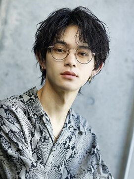 リップス 表参道店(LIPPS) セクシーウェット質感【ルーズスパイラルウルフパーマ】