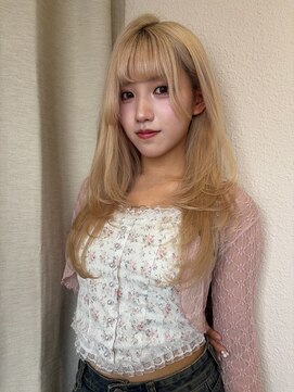 ココルアナ(coco luana) ハイトーンカラー/レイヤーカット/韓国/ケアブリーチ