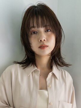 スミス 秋葉原(Smith) ミディアムレイヤー外ハネボブ美髪のススメワイドバング