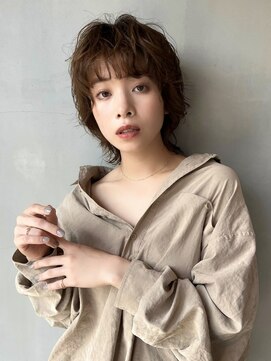 トワ バイ リンネ(Towa by Lin’ne) ショートウルフ/マッシュウルフ/ニュアンスパーマ