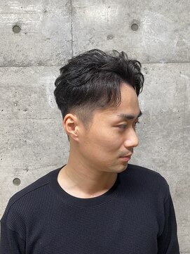 レンゲン(LENGEN) メンズパーマフェードバーバーツイスト理容室カット