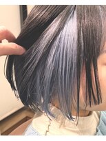 ワースホワイル(WORTH WHILE)&nbsp;暗めカラーフェイスフレーミンググランマッシュアッシュカラー