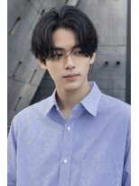 アットラブ バイ ベル(at'LAV by Belle) 《セットを簡単に》センターパート/ツーブロック/フェザーパーマ