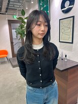 トーン(tone)&nbsp;さりげなレイヤーヘア×ナチュラルグレージュ