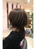 白髪暈しハイライト×新色サニーレイ　春の抜け感、柔らかカラー