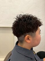 アミリー ひたち野うしく店(Amily)&nbsp;ハイライトバレイヤージュダブルカラーニュアンスパーマ20代30代
