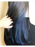 ★チラ魅せで楽しむ★インナ-ブリ-チ+高彩度カラ-(全体カラ-込)+カット¥12500