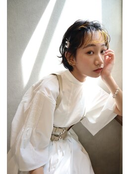 エン(enn)の写真/ファイバープレックスブリーチ＆カラーを使いダメージを最小限に!発色の良さ,色もちも良いデザインカラー!