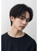 セットが簡単◎men's/ニュアンスパーマ/リバースセンターパート