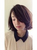 ふんわりボブ