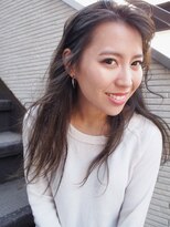 テラバイアフロートシーグラスコテージ (terra by afloat SEAGLASS COTTAGE) 抜け感ニュアンスロングヘア テラバイアフロート松子 二子玉川