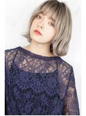 ☆ グレージュ ＆ 毛束感 ☆ 無造作小顔ボブ ♪