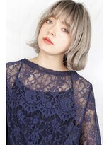 ヘアサロンガリカアオヤマ(hair salon Gallica aoyama)&nbsp;☆ グレージュ ＆ 毛束感 ☆ 無造作小顔ボブ ♪