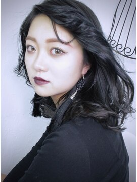 ハイヤマカシ(HAIYAMAKASHI) ダークグレージュ＋カット