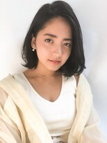 ミンクス 青山店(MINX)&nbsp;【MINX清水】黒髪 大人ボブ 大人かわいい