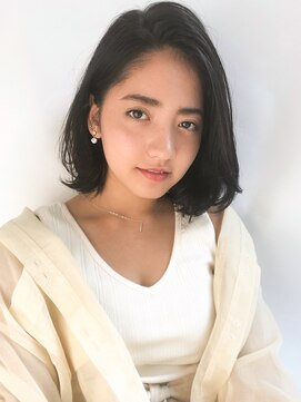 ミンクス 青山店(MINX) 【MINX清水】黒髪 大人ボブ 大人かわいい