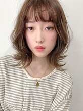 ミヨン 熊本店(miyon)&nbsp;#レイヤーミディ#アッシュベージュ