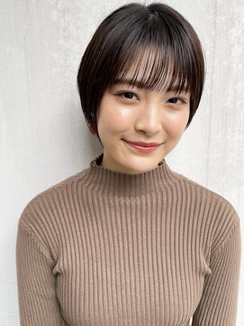 ミィ 表参道(mee.) 【mee.】 クールショートピンクベージュシルバーカラー