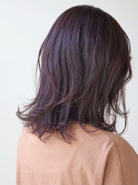 スパ ヘアーデザイン(SPA hair design) 大人色のバイオレットカラー