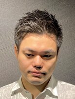 ビーダンディー(Bee dandy)&nbsp;ビジネスベリーショート ワイルドアップバング 骨格補正カット