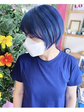 トーク 伊丹本店(TAL'KE) TAL'KE/ブリーチ×ネイビーブルー_782