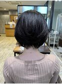 西宮/大人可愛い/小顔バンク/ウルフカット/ハンサムショート