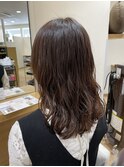 コテ巻き風パーマ