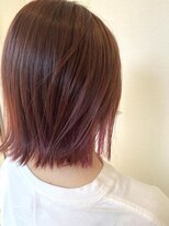 ネイヴスヘアー 福工大駅前店(Neivs Hair) ピンクベージュ×インナーピンクバイオレット