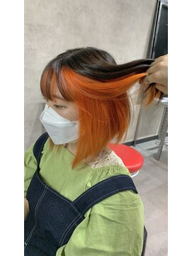 キッススワン(KISS SWAN) 【インナーオレンジ】札幌美容室