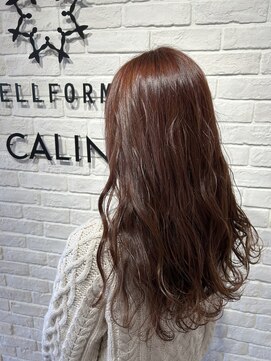 ヘア スパ ビューティー エールフォルム(HAIR SPA BEAUTY YELLFORME) ピンクベージュカラー