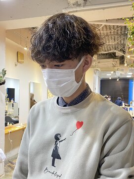 ガレージ バイ グリーン 原宿 表参道(Garage by green) 【JINKI】 波巻きスパイラル