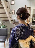 【見附　今町】着付けヘアセットスタイル