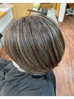 ヘアーズ シン(hairs Shin) ショートボブ