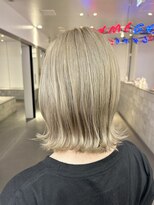 ゲーム 原宿店(GAME)&nbsp;ミルクティーベージュ/ダブルカラー/ケアブリーチ/髪質改善/原宿