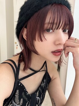 マリアバイアフロート(Maria by AFLOAT) ウルフカット×厚め前髪 人気hair